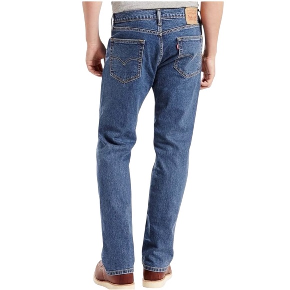 LEVI’s 505 Classic Blue Men's Jeans Size 33 x 30 — Broken in and Comfy!!!! - Picture 2 of 6